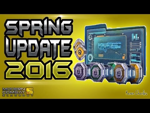 MODERN COMBAT 5: Actualización Primavera 2016