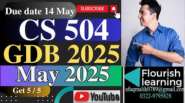 CS 504 GDB Solution 2025/ CS 504 GDB 2025 / CS504 GDB Solution Spring 2025/ CS 504 GDB 2025 Solution
