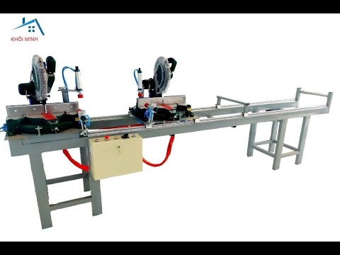 Video Máy cắt nhôm 2 đầu giá chỉ từ 21 đến 24 triệu. tại... - youtube