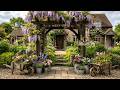 100+ Rustic Farmhouse Garden Ideas 🌿 Cozy Outdoor Decor &amp; Stunning Backyard Landscaping