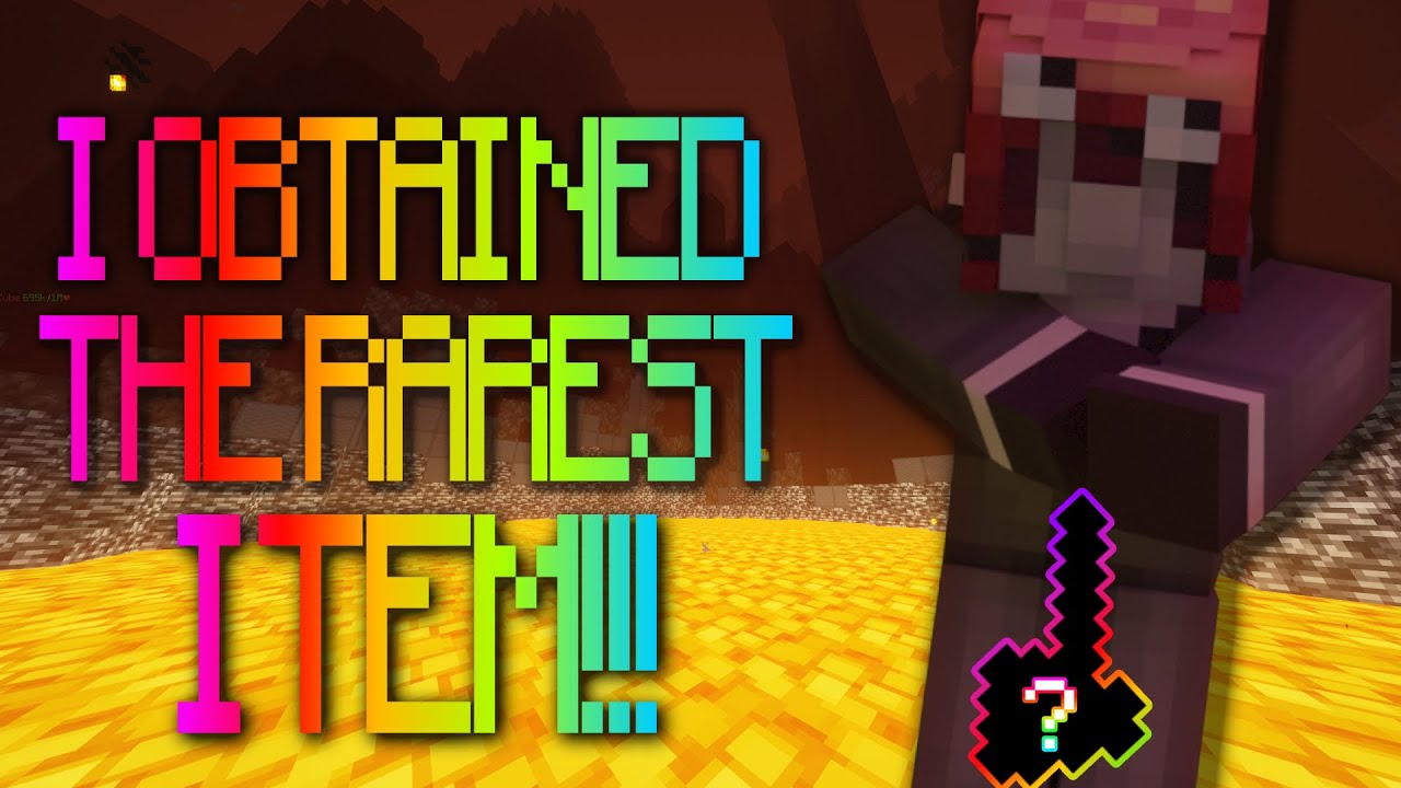 Obtaining The Rarest Item!!! | Hypixel Skyblock - YouTube