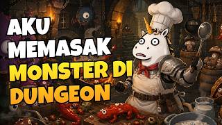 I Played 100% of this DUNGEON MONSTER COOKING Game!! screenshot 2