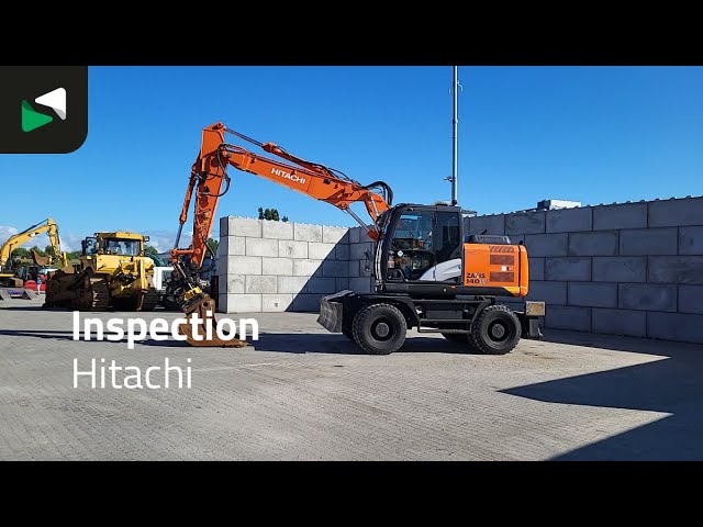 Hitachi ZX140W -5 - 2014 - BAS World - YouTube