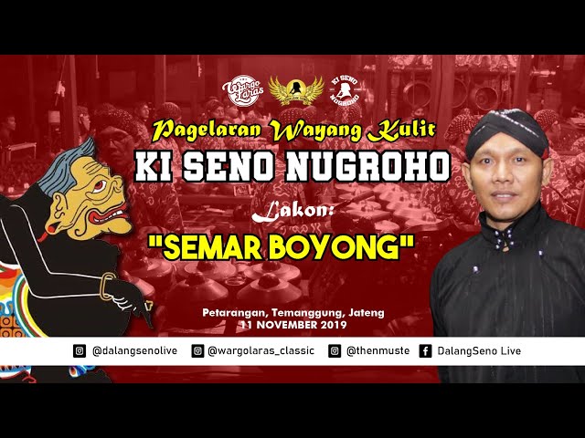 #LiveStreaming KI SENO NUGROHO - SEMAR BOYONG class=