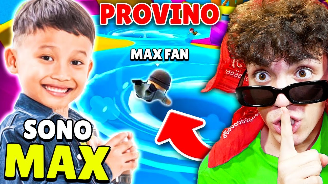 MI INFILTRO NEI PROVINI DI UN BIMBO CHE SI FINGE ME su STUMBLE GUYS!😱 MI RIVELO E...