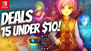 BIGGEST Nintendo ESHOP Sale Of 2022 Is HERE! 15 Under $10! Nintendo Switch ESHOP Deals! Super Sale