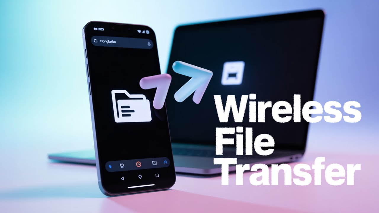 How To Transfer Files From Laptop To Android Phone Wirelessly - Phone ...