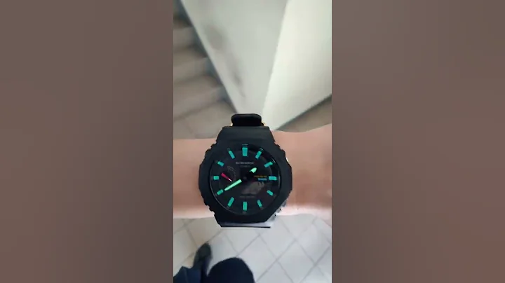 The G-shock GA-b2100 luminous