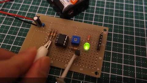 Preliminary test for homebrew electric CW keyer.