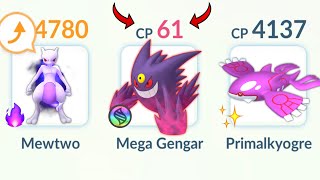 using 61CP MEGA GENGAR in Master League (Pokemon GO)