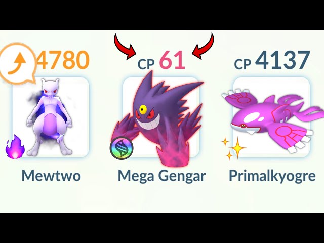 MEGA GENGAR IN GO BATTLE MASTER LEAGUE