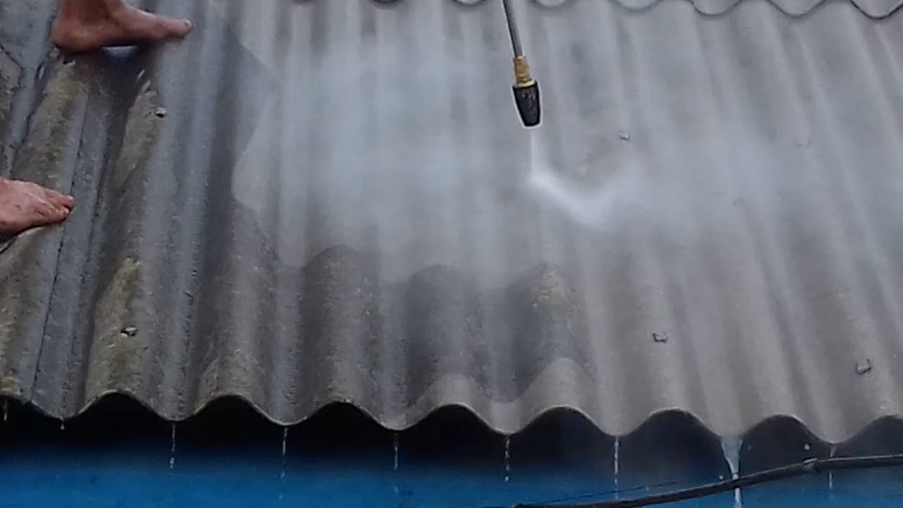 Очистка шифера - YouTube