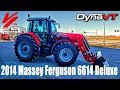 SOLD: 2014 Massey Ferguson 6614 Deluxe  DynaVT
