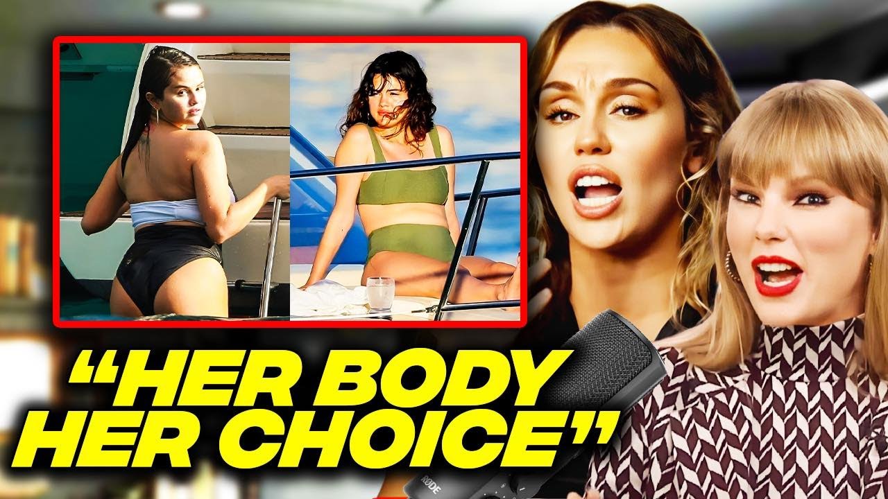 Miley Cyrus & Taylor Swift "CONFRONT" Justin Bieber For Body Shaming Selena Gomez !