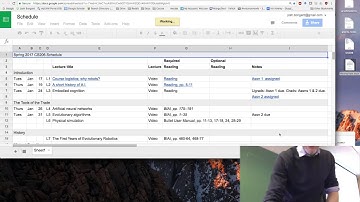 Lecture 01 of Evolutionary Robotics course at UVM (filmed Tues Jan 17, 2017)