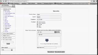 Setting up a Database in Moodle