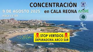 APOYEMOS A CALA REONA EL 9 DE AGOSTO DE 2025-SOS MAR MENOR