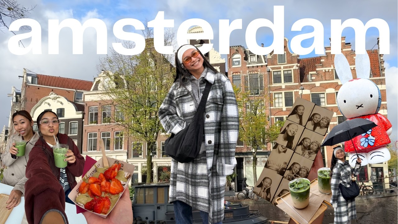 72 ЧАСА В АМСТЕРДАМЕ 🚲🍂🇳🇱 кафе, секонд-хенды, маффины и исследование города!