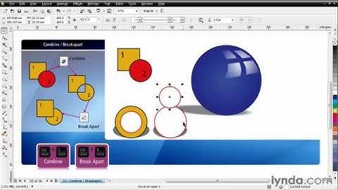 Should I Group or Combine Objects: Working with Combine and Break Apart