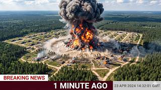 Ukraine Hit Russia's Largest Ammo Depot -- The Explosion Was Visible From Space