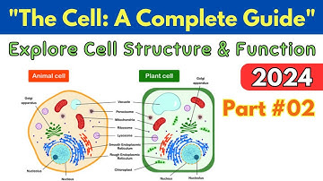 Cell Biology : Cell Structure & Function #neet2024 #MDACT #Lecturer Part#2