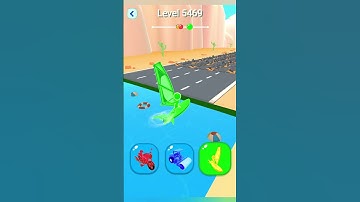 🔥 Shape - Shifting & Transform The Character 👀 Level - 5469 #shapeshifting #gameplay #shorts #viral