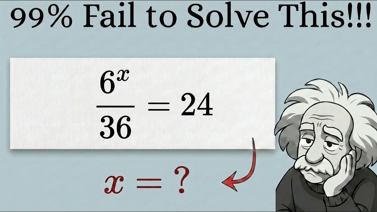 Math Algebra Header Solve for 'x' in this Algebra equation | Math olympiad mathematics ...