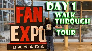 FAN EXPO Canada 2021 Day 1 Walkthrough Tour