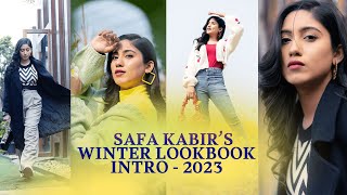 Safa Kabir’s winter lookbook 2023 | Intro Video