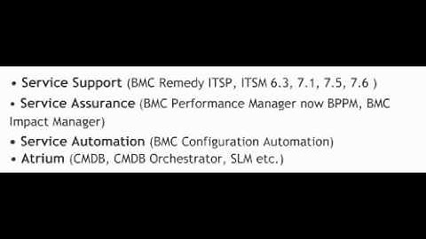 BMC BSM Services Special Features, Vyomlabs, India