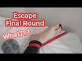 Escape Challenge Game ASMR Round Final????????|They took off my socks, now my bare feet are my last 