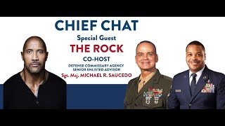 Chief Chat episode 76: Actor, producer, businessman, retired WWE wrestler: Dwayne "The Rock" Johnson