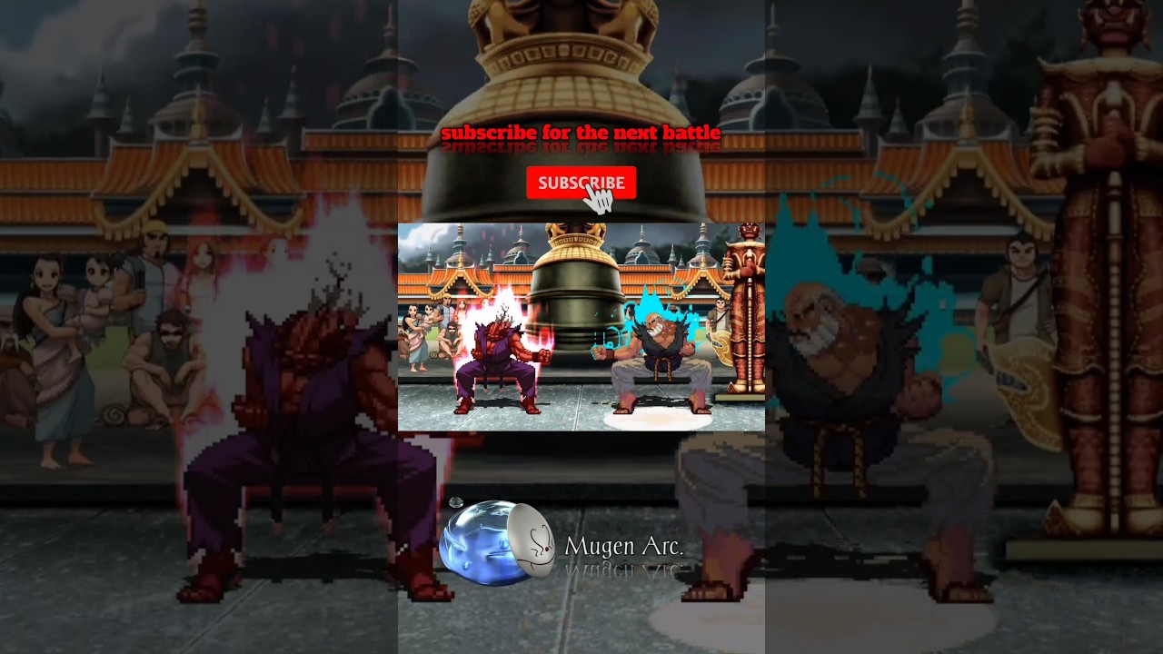 SHIN AKUMA vs GOUKEN 