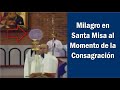 !Hace 9 Minutos! Miren lo que forma en el Cáliz, Milagro en Plena Santa Misa, Aparición de Hostia