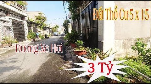 Đất hóc môn 2022 | Bán đất hóc môn xuân thới sơn đường xe hơi 3 tỷ