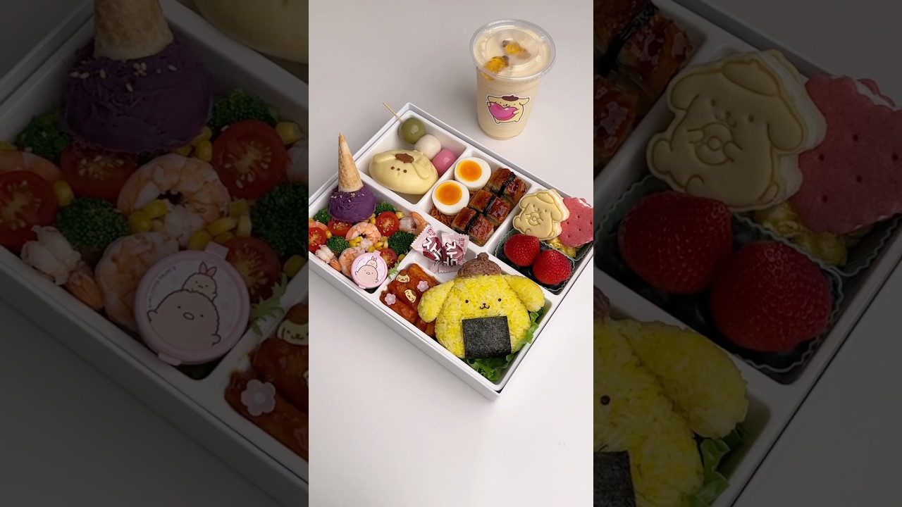 Make bento for my sister. 🍡🍱🥢 