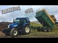 FARMVlog #08 - Odvoz kukuřice od řezačky traktorem New Holland TS110