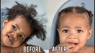 Natural Kids: Easy Curly Hair Style | Baby Boy | DURING QUARANTINE screenshot 3