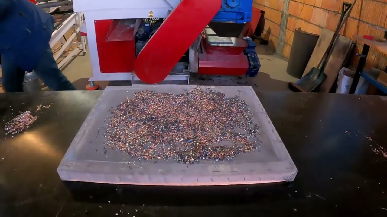 Prawdopodobnie najtańsza separacja powietrzna granulatu miedzianego !