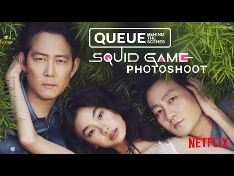 On Set with Squid Game's Lee Jung-jae, Jung Ho-yeon, and Park Hae-soo | Netflix Queue Issue 8