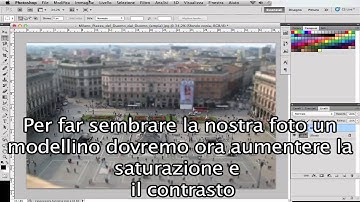 Tutorial Photoshop cs5 effetto tilt shift