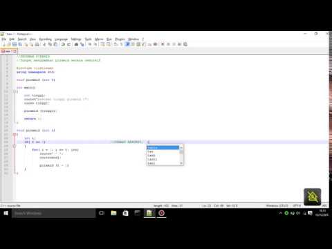 BELAJAR C++ (REKURSI)