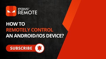 How to Remotely Control an Android/iOS Device with Iperius Remote