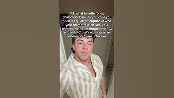 (D&D) Or you can check out my Character Creation outline