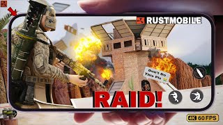 How To Play Rust Mobile Do Raids Rust Mobile Max Graphics Gameplay