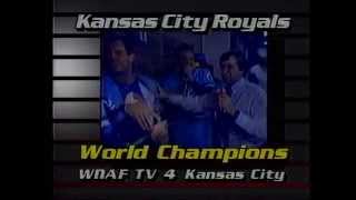 WDAF-TV "Congratulations to the Royals" Bumper 1985