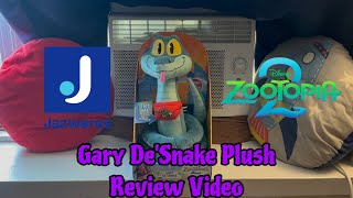 Jazwares Disney’s Zootopia 2 Gary De’Snake Plush Review Video! 