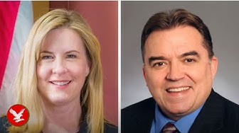 Thumbnail for Manhunt for gunman after US politician and husband shot dead