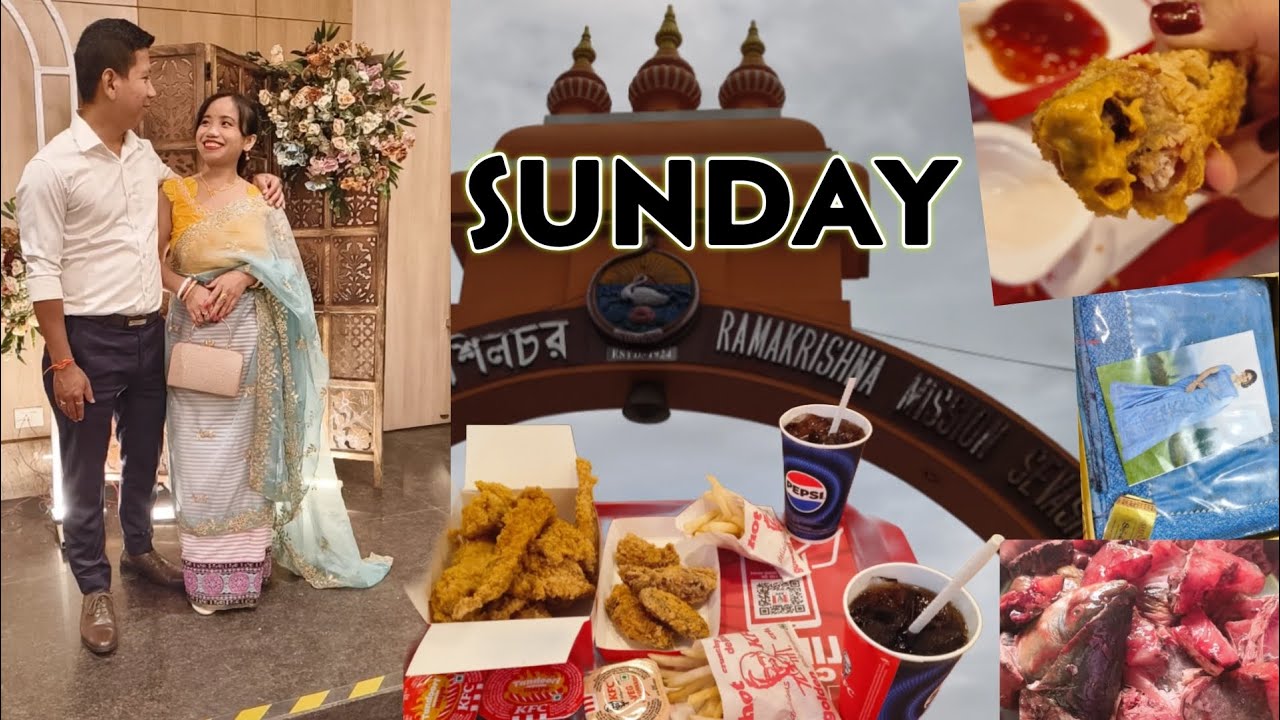 Sunday amadgi Sunday amagi blog😉//natonse esei sakle gift mata chana fangle🎁//reception party fajre✨
