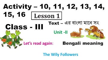 Class 3 Butterfly Lesson 1 Part 3
